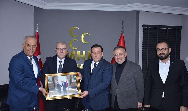MHP'den AK Parti'nin ziyaretine yoğun katalım