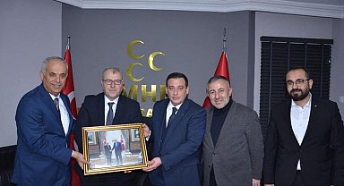 MHP'den AK Parti'nin ziyaretine yoğun katalım