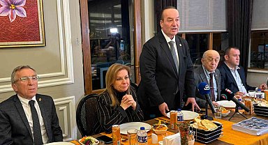 Milletvekili Akay gazetecilerle buluştu