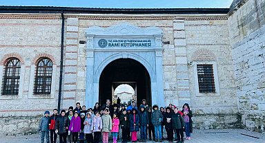 Minik kitapseverler İstanbul turu yaptı