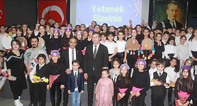 Minik öğrenciler yeteneklerini sergiledi