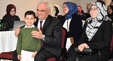 Minikler için Kur'an-ı Kerim'e geçme merasimi düzenlendi