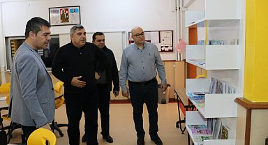 Müdür Sünnetci projeler hakkında bilgi aldı