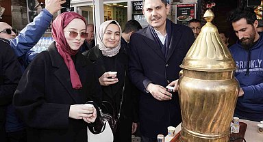 Murat Kurum, cuma namazını Ayasofya Camii'nde kıldı