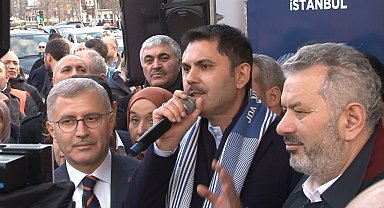 Murat Kurum: "Kaynakların reklama, algıya değil İstanbulluya harcandığı bir yönetim anlayışıyla 31 Mart'ta geliyoruz"