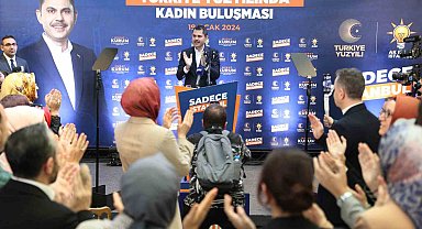 Murat Kurum'dan kadın ve gençlere "yüzde 25 istihdam" sözü