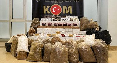 Muş'ta kaçak sigara operasyonu