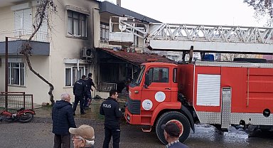 Müstakil evde çıkan yangın korkuttu: 1 kişi dumandan etkilendi