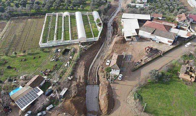 Nazillli'de taşkınların önüne geçilecek