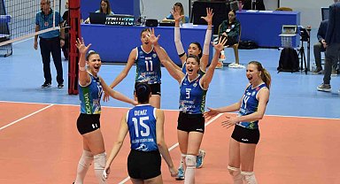 Nilüfer'in sultanları set vermeden kazandı