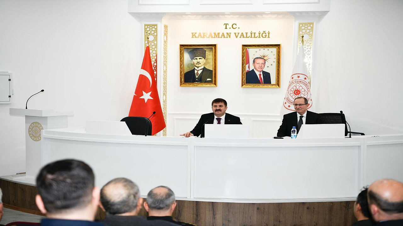Ocak Ayı Muhtarlar Toplantısı Valimiz H. Engin Sarıibrahim Başkanlığı’nda Gerçekleştirildi.