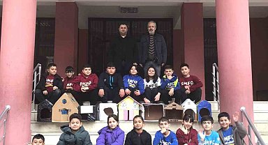 Öğrenci ve öğretmenlerden örnek davranış