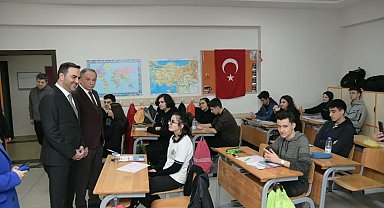 Öğrenciler LGS ve YKS provasında
