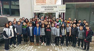 Öğrenciler Sarıgöl'ün tarihine yolculuk yaptı
