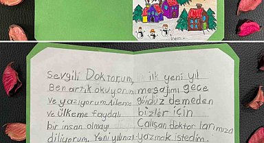 Okuma yazmayı öğrendi, ilk mektubunu İl Sağlık Müdürlüğü'ne yazdı