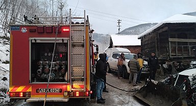 Ordu'da ev yangını: 1 ölü