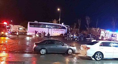 Ordu'da otobüs kazası: 1 yaralı