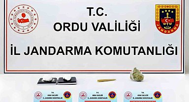 Ordu'da uyuşturucu operasyonu: 1 tutuklama