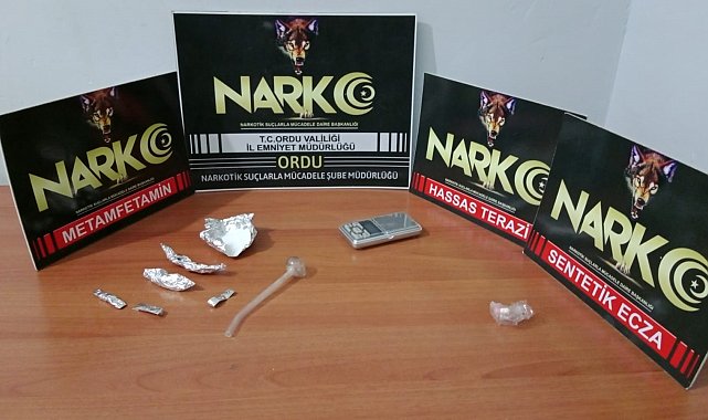 Ordu'da uyuşturucu operasyonunda 2 kişi tutuklandı