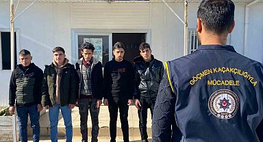Osmaniye'de 5 düzensiz göçmen yakalandı