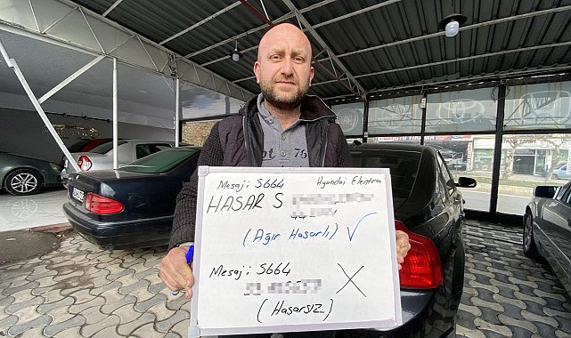 Otomobil alırken hasar kaydını şasi numarasından sorgulayın