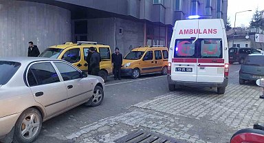 Otomobilin çarptığı yaya yaralandı