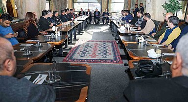Özdemir'den basın mensuplarına: "Sizin yaptığınız görev vatandaşımız için çok önemli"