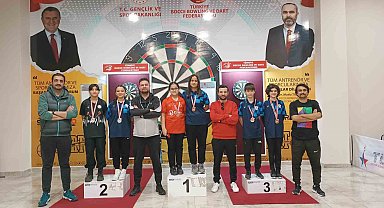 Pamukkale Belediyesporlu dartçılardan 18 madalya