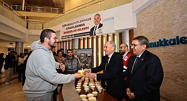PAÜ öğrencilerine final haftasında çorba ikramı