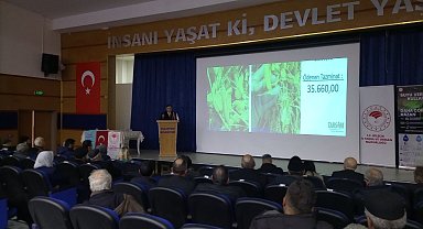 Pazaryeri'nde çiftçilere tarımsal desteklemeler anlatıldı
