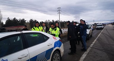 Polisi darp eden şahıs serbest bırakıldı