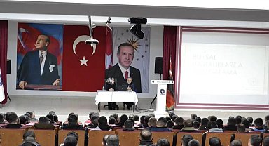 Polislere ruhsal hastalıklarda damgalamayla mücadele eğitimi verildi