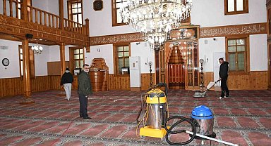 Ramazan Ayı öncesi camilerde temizlik seferberliği