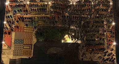 Regaip Kandili'nde binlerce vatandaş Eyüp Sultan Camii'ne akın etti