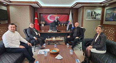 Rektör Özölçer'den Ereğli TSO Başkanı Keleş'e ziyaret