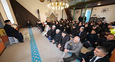 Restorasyonu tamamlanan tarihi Karahoca Camii ibadete açıldı