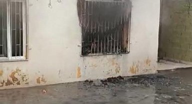 Reyhanlı'da ev yangını