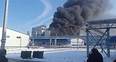 Rusya'daki polyester fabrikasında patlama