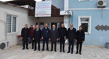 Sağlık Müdürü Şenkul, Karacasu'daki hastanede incelemede bulundu