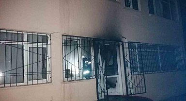 Sağlık ocağındaki yangın büyümeden söndürüldü
