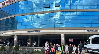 Sağlıklı hayat dersini yerinde gördüler