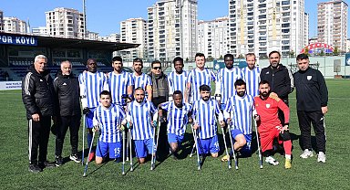 Şahinbey Ampute'den farklı tarife 9-0
