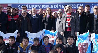 Şahinbey'den hayvan yetiştiricilerine 7 bin ton yem desteği