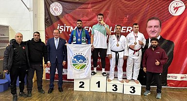 Sakarya Büyükşehir sporcusundan gümüş madalya