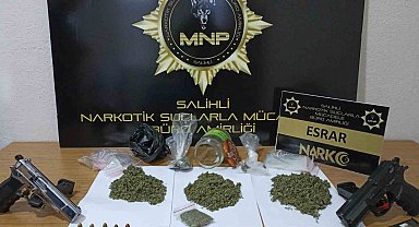 Salihli'de 1 yılda 500'den fazla şüpheli yakalandı