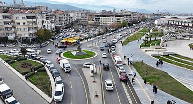 Salihli'de Site ve Kurudere Caddeleri yepyeni görünüme kavuştu