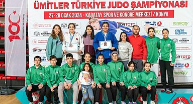 Salihlili judocular, Konya'da 2 madalya kazandı