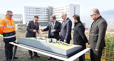 Samsun Şehir Hastanesinde fiziki gerçekleşme yüzde 90