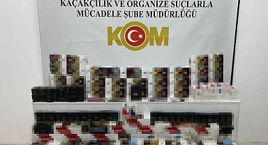 Samsun'da 19 bin 900 adet makaron ele geçirildi