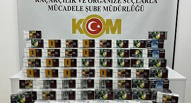 Samsun'da 40 bin sahte bandrollü makaron ele geçirildi